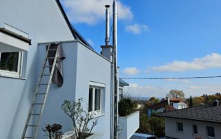 Außenwandkamin Norm Kaminbau